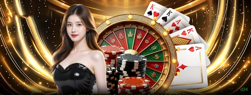 Cassino ao vivo da d34 com dealers reais